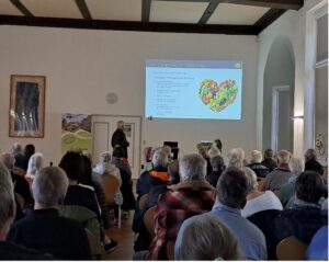 Vortrag in der Klinik zum Thema Herzkrank